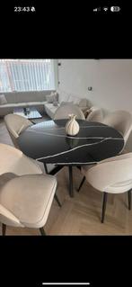 Eet tafel composiet, Huis en Inrichting, Tafels | Eettafels, 200 cm of meer, Zo goed als nieuw, Rechthoekig, 50 tot 100 cm