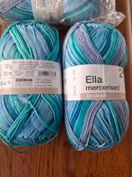 Katoengaren Gemeleerd- Zeeman Ella mercerised, Ophalen, Nieuw, Breien of Haken, Wol of Garen