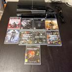 PlayStation 3 CECHH04 80GB met controller + 11 games – topco, Phat, Met 1 controller, Gebruikt, Met games