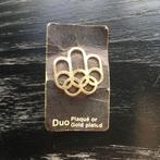 1976 Montreal Olympisch logo ringen verguld speld pin badge, Ophalen of Verzenden, Nieuw, Sport, Speldje of Pin