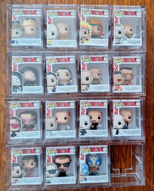 Funko bitty pop figures WWE, Verzamelen, Poppetjes en Figuurtjes, Zo goed als nieuw, Ophalen of Verzenden