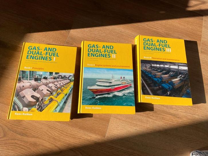 Gas- and dual-fuel engines deel 1 2 3 - Kees Kuiken, Boeken, Techniek, Zo goed als nieuw, Werktuigbouwkunde, Ophalen of Verzenden