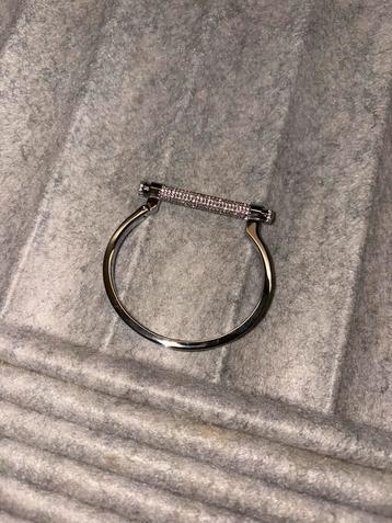 Swarovski Zilveren Cuff Armband beschikbaar voor biedingen