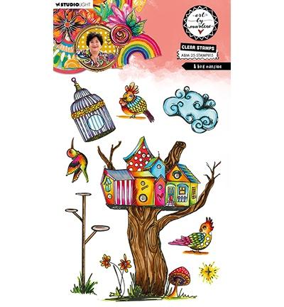 A bird mansion Art by Marlene, Verzenden, Nieuw, EZ-mounted stempel