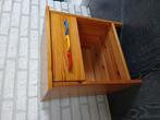 Grenen Nachtkastje Kastje Kast, Ophalen of Verzenden, Gebruikt, Hout