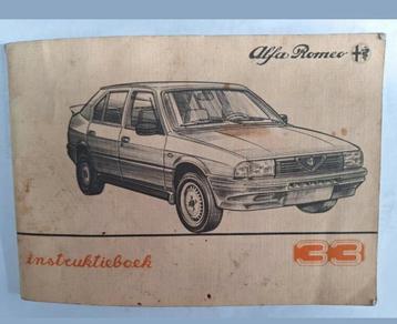 Instructieboek  Alfa Romeo 33 beschikbaar voor biedingen