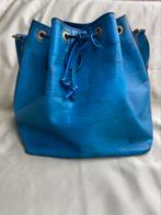 Louis Vuitton petit Noé blue epi leather bucket bag, Ophalen of Verzenden, Gebruikt, Blauw, Schoudertasje