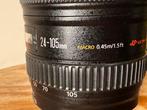 Canon EF 24-105mm f/4L IS USM Lens, Audio, Tv en Foto, Fotografie | Lenzen en Objectieven, Ophalen of Verzenden, Gebruikt, Standaardlens