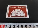 sticker Oostenrijk Kultur Radweg  Linz Steyr Wels  *, Ophalen, Zo goed als nieuw