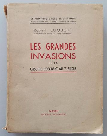 Les grandes invasions et la crise de l'occident au Ve siècle beschikbaar voor biedingen