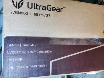 LG UltraGear 27GN800 1440p 144Hz IPS HDR G Sync 1ms beschikbaar voor biedingen