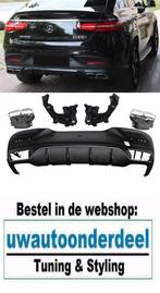 63AMG Look Chrome Uitlaat Sport Diffuser Voor MB GLE C292 Co, Ophalen of Verzenden, Automotive Parts, A.parts@hotmail.nl, Trasmolenlaan 12 3447 GZ Woerden
