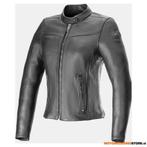 Alpinestars Tory Dames Leren Motorjas, Zwart, Motoren, Kleding | Motorkleding, Ophalen of Verzenden, Nieuw met kaartje