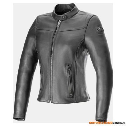 Alpinestars Tory Dames Leren Motorjas, Zwart, Motoren, Kleding | Motorkleding, Nieuw met kaartje, Ophalen of Verzenden