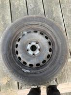 4 zomerbanden op stalen velg, Auto-onderdelen, Banden en Velgen, Ophalen, 15 inch, Banden en Velgen, 195 mm