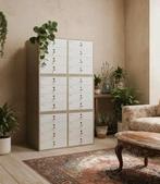 Brocante houten schoolkast vintage ladekast apothekerskast, Ophalen of Verzenden