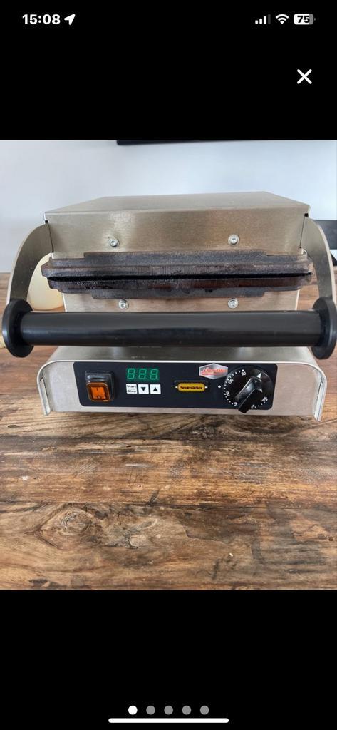 Stroopwafelmachine neumarker met Timer, Witgoed en Apparatuur, Wafelijzers, Zo goed als nieuw, Ophalen