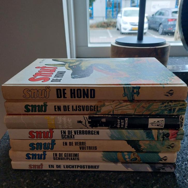 7 delen Snuf (de hond) Piet Prins, Boeken, Kinderboeken | Jeugd | 10 tot 12 jaar, Gelezen, Ophalen of Verzenden