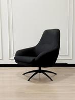 Fauteuil DYYK | Stoel | Zwart | Industrieel | Chique | Draai, Huis en Inrichting, Ophalen, Minder dan 75 cm, Zo goed als nieuw