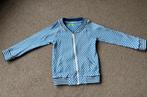 Vest Lily-Balou blauw wit meisje, maat 116, Meisje, Trui of Vest, Ophalen of Verzenden, Zo goed als nieuw
