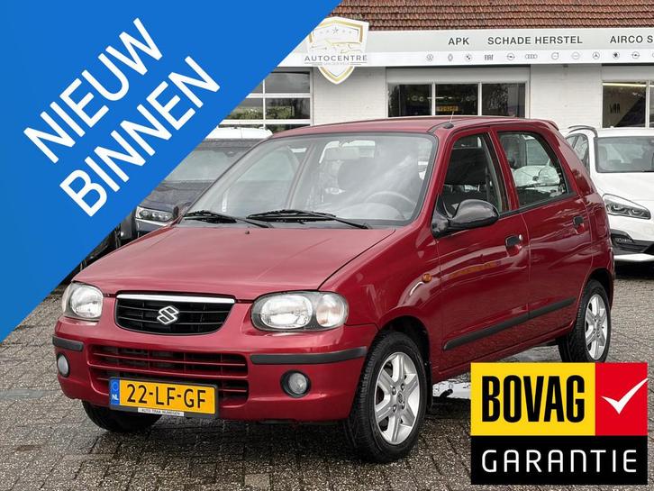 Suzuki Alto 1.1 GLS 5 DEURS | 1e EIGENAAR | BOVAG !, Auto's, Suzuki, Bedrijf, Te koop, Alto, ABS, Airbags, Alarm, Centrale vergrendeling