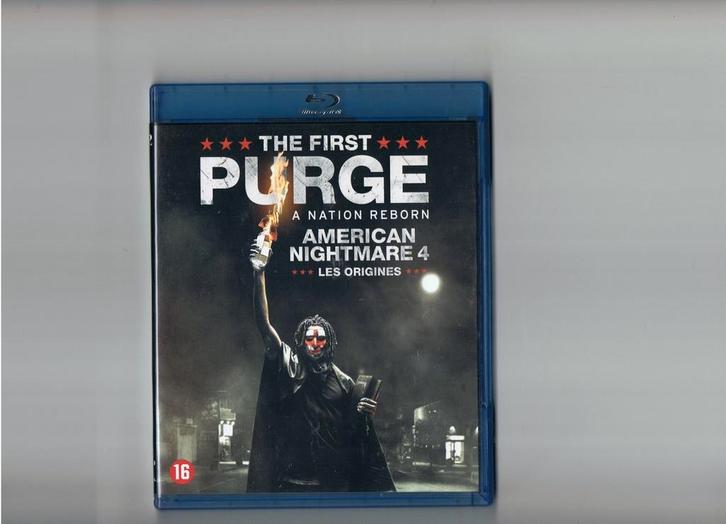 Blu-ray The First Purge (€11,5 inclusief verzendkosten), Cd's en Dvd's, Blu-ray, Zo goed als nieuw, Horror, Verzenden