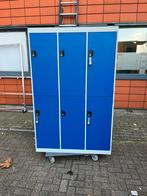 Locker kast met 6 grote deuren en sleutels, Ophalen, Geen, Zo goed als nieuw, Modern