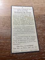 Groot de Wilhelmus 1883 Utrecht 1941 Leeuwarden priester, Verzenden, Bidprentje