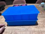 Blauwe Opbergdozen met Vakken, Ophalen of Verzenden, Zo goed als nieuw, Kunststof, Minder dan 50 cm