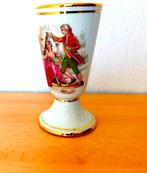 Limoges vaas porselein blad goud gesigneerd, Verzenden