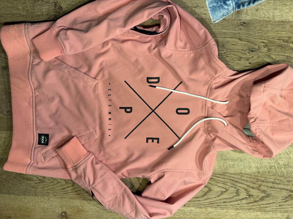 Super leuke Originele Dope jas XXS rose, Kleding | Dames, Wintersportkleding, Ophalen, Zo goed als nieuw, Jack, Maat 34 (XS) of kleiner