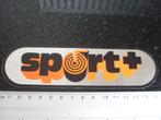 folie sticker sport+ logo, Verzenden, Zo goed als nieuw, Bedrijf of Vereniging