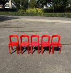 4 x Bruno Rey Kusch Co Hay stoelen rood, Ophalen
