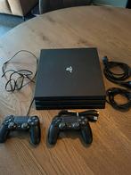 PlayStation 4 incl 2 controllers en 2 games, Spelcomputers en Games, Spelcomputers | Sony PlayStation 4, Zo goed als nieuw, Ophalen