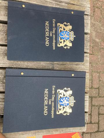 2 luxe Davo banden met eerste dag- envellopen beschikbaar voor biedingen