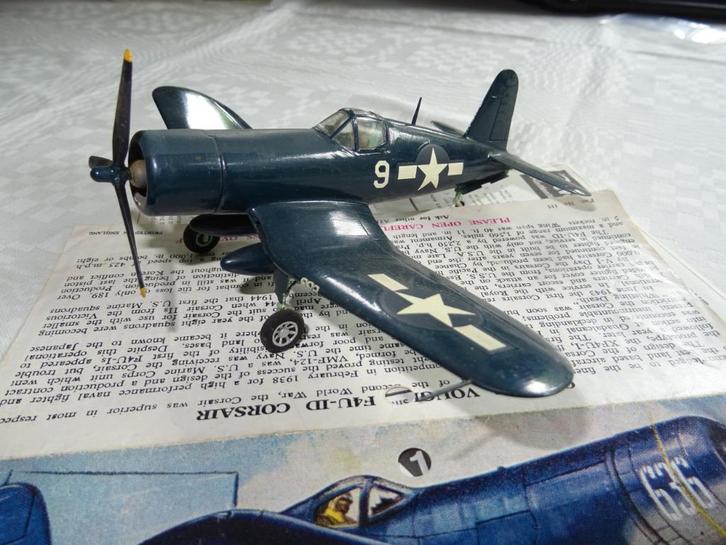F4U-1D Corsair - 19 cm - Airfix, Hobby en Vrije tijd, Modelbouw | Vliegtuigen en Helikopters, Vliegtuig, 1:72 tot 1:144, Overige merken