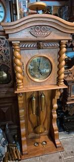 Blank eiken duitse staande klok, Ophalen