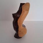 Torso vrouw versteend hout, Antiek en Kunst, Ophalen of Verzenden