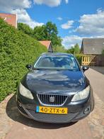 Seat Ibiza, Zwart 2011, Auto's, Seat, Stof, 610 kg, 108 €/maand, Particulier