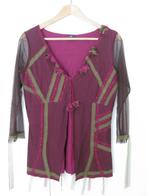 Gezellige blouse Didi maat 3 (maat 38) met vrolijke accenten, Kleding | Dames, Maat 38/40 (M), Paars, Didi, Ophalen of Verzenden