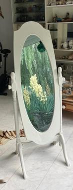 Staande spiegel, Huis en Inrichting, Woonaccessoires | Spiegels, Ophalen, Minder dan 50 cm, Zo goed als nieuw, Overige vormen