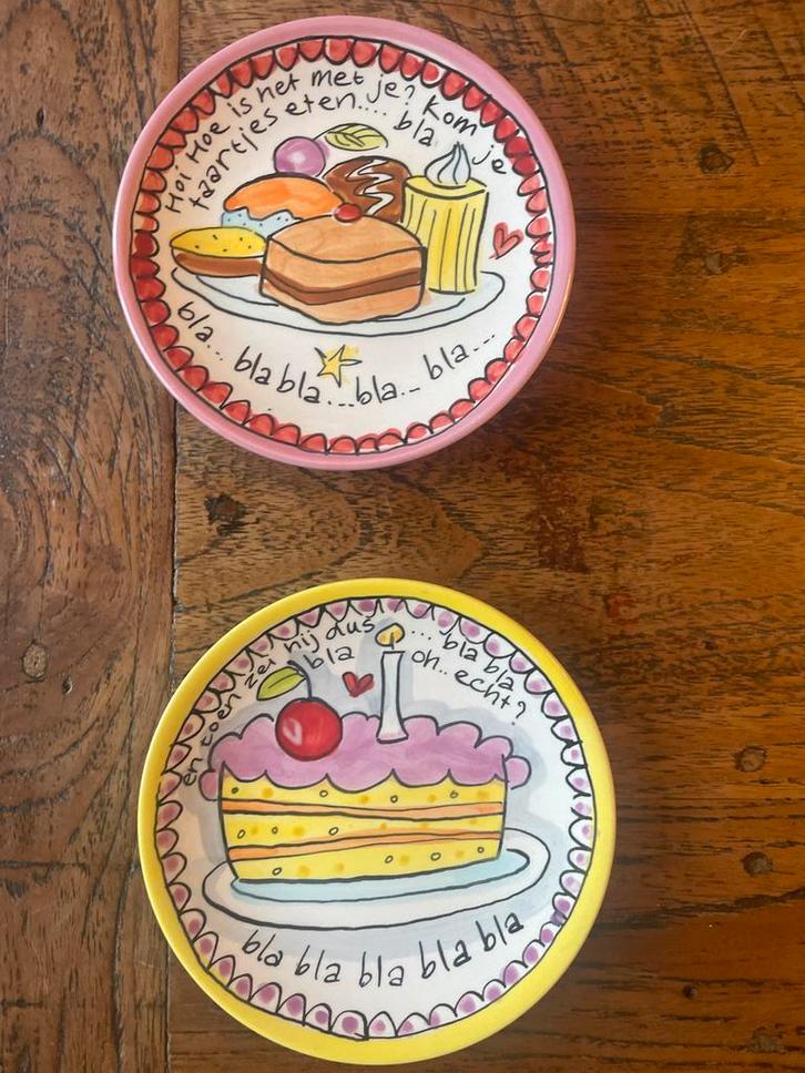 Blond Amsterdam Cake Schaaltjes, Huis en Inrichting, Keuken | Servies, Zo goed als nieuw, Schaal of Schalen, Blond Amsterdam, Aardewerk