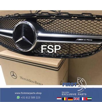 W205 C205 C63 C63S AMG GRIL Mercedes C Klasse 2014-2019 ORIG beschikbaar voor biedingen