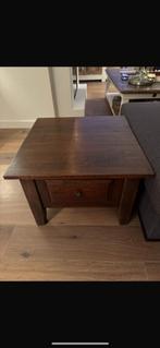 Bijzettafel teakhouten, Huis en Inrichting, Tafels | Salontafels, Ophalen, Gebruikt, 50 tot 100 cm, 50 tot 75 cm
