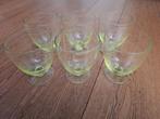 Vintage Ikea Dessertglazen Citrien - 6 stuks, Huis en Inrichting, Ophalen of Verzenden, Zo goed als nieuw, Glas, Glas of Glazen