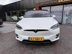 Tesla Model X 100D 6p Autopilot Carbon Leer 6x Stoelverw. Tr, Model X, Stof, Gebruikt, 100 kWh