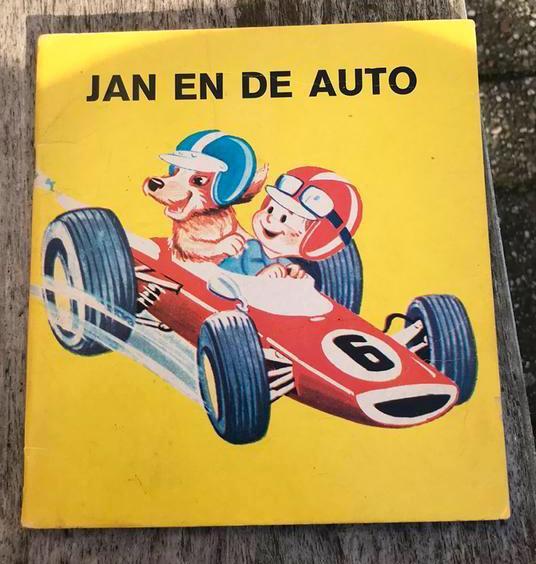 ‘Jan en de auto‘ uitgave Mulder & zoon, Boeken, Kinderboeken | Baby's en Peuters, Gelezen, 3 tot 4 jaar, Ophalen of Verzenden