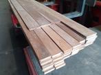 Partij 39 stuks Thermo Fraké planken - diverse maten, Ophalen of Verzenden, 180 tot 250 cm, Planken, Hardhout