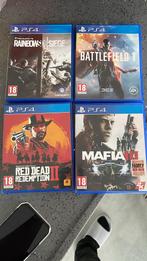 PS4 Games - 4 Stuks!, Spelcomputers en Games, Games | Overige, Online, Gebruikt, Vanaf 18 jaar, Shooter