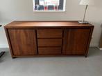 Modern dressoir - Massief Notenhout, Ophalen, De Bommel - Dynamica serie - Massief Notenhout, 150 tot 200 cm, Zo goed als nieuw